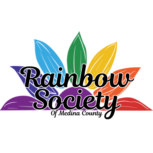 Rainbow Society Logo white